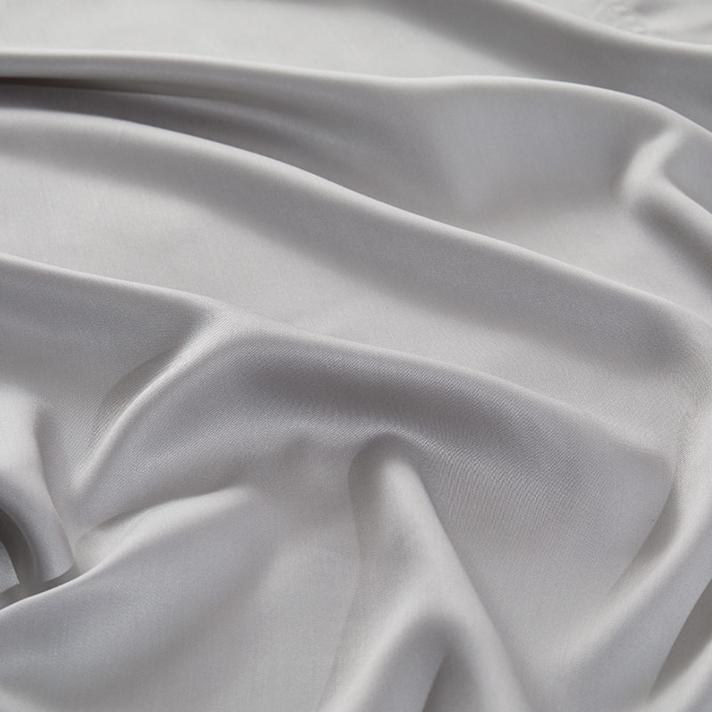 Witte gestreepte twin-katoenen lakenset